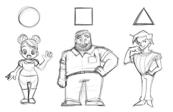 Estructura de los Personajes